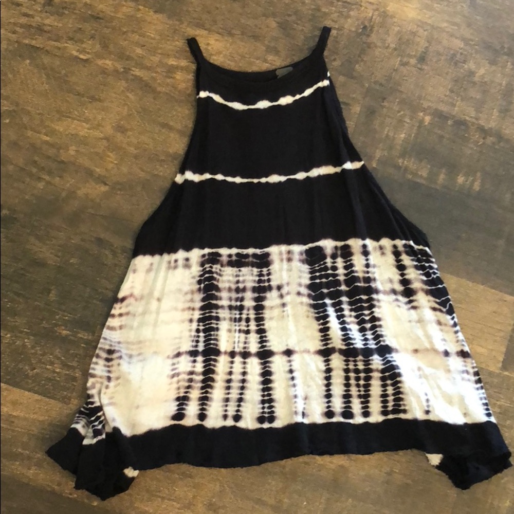 Free People Top with Open Back Size M